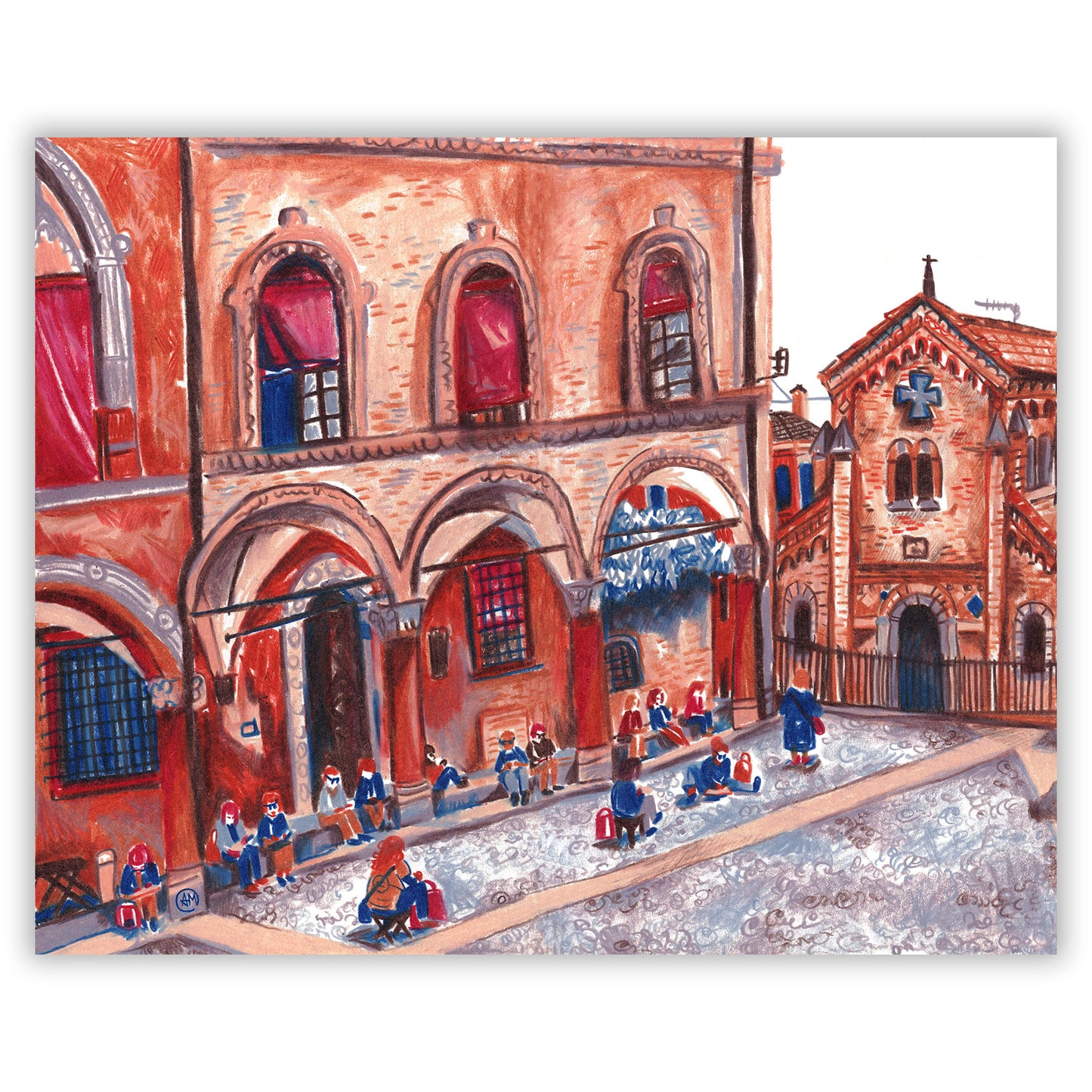 Piazza Santo Stefano Bologna
