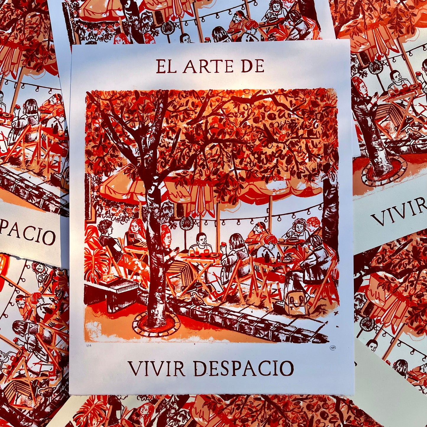 El arte de vivir despacio - Original Limited Edition Screen Prints