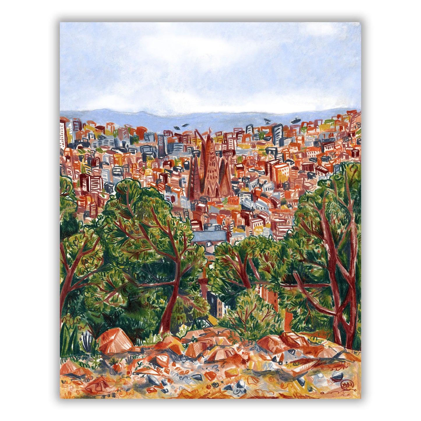 Barcelona View